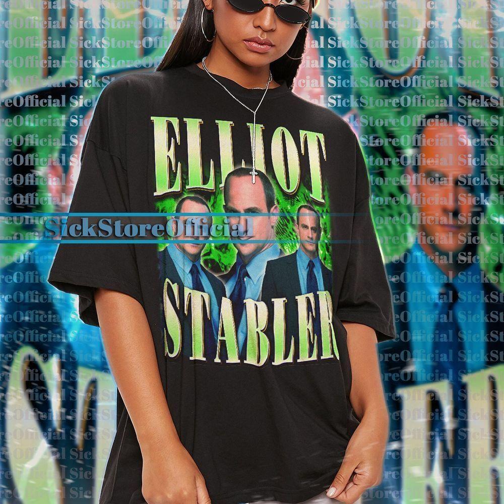 Retro Elliot Stabler 2 Vuitino Shirt
